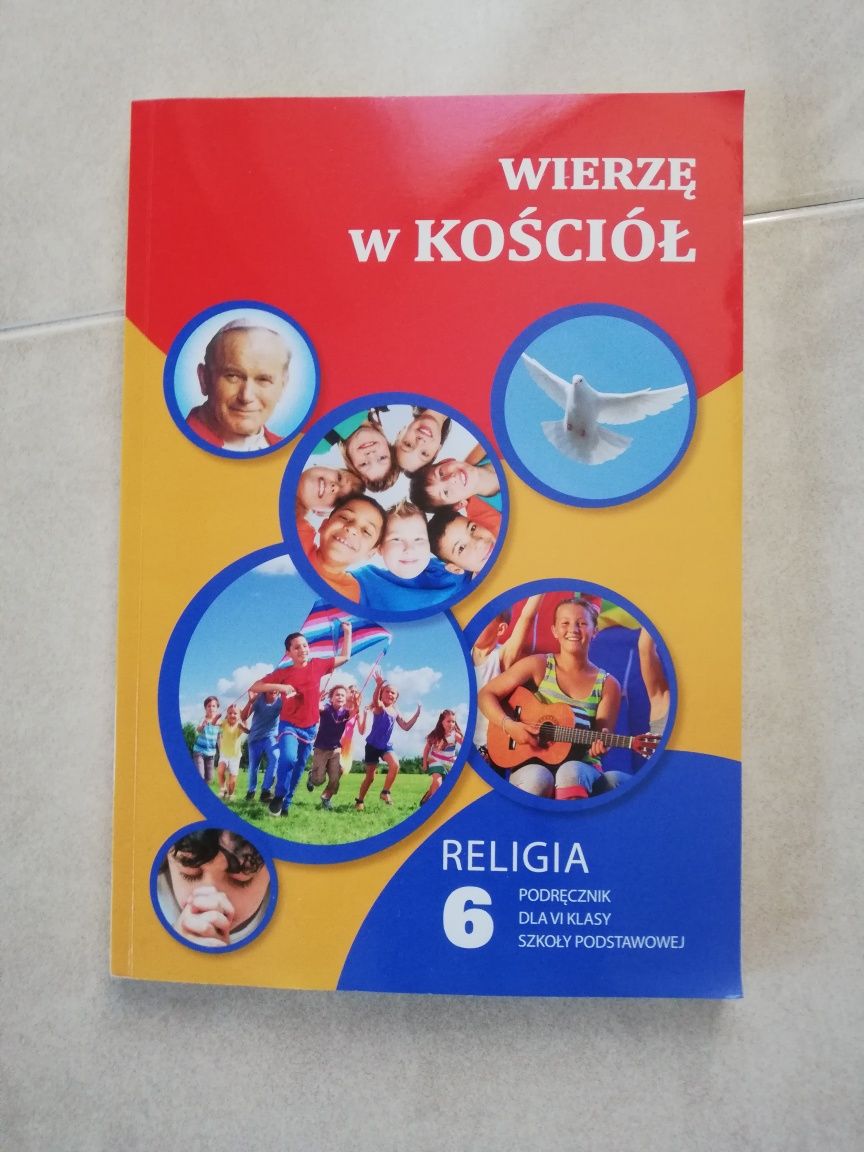 Podręcznik książka do religii klasa 6 Wierzę w kościół