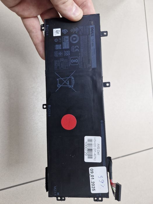 Батарея для ноутбука Dell XPS 9560 (H5H20) Б/У