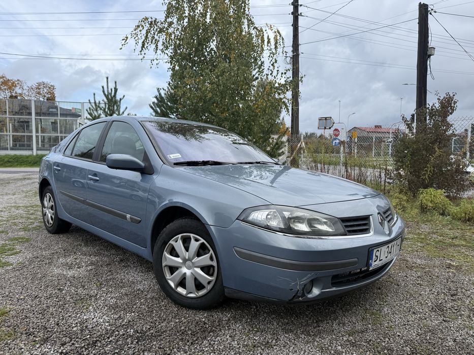 RENAULT LAGUNA II LIFT 1.6 Benzyna 107KM 2005r Klimatyzacja ISOFIX