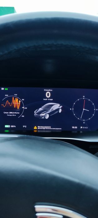 Тесла S 2016 Інтел 75d dual motor Tesla S