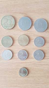 Monety Forinty Węgry 11 sztuk.