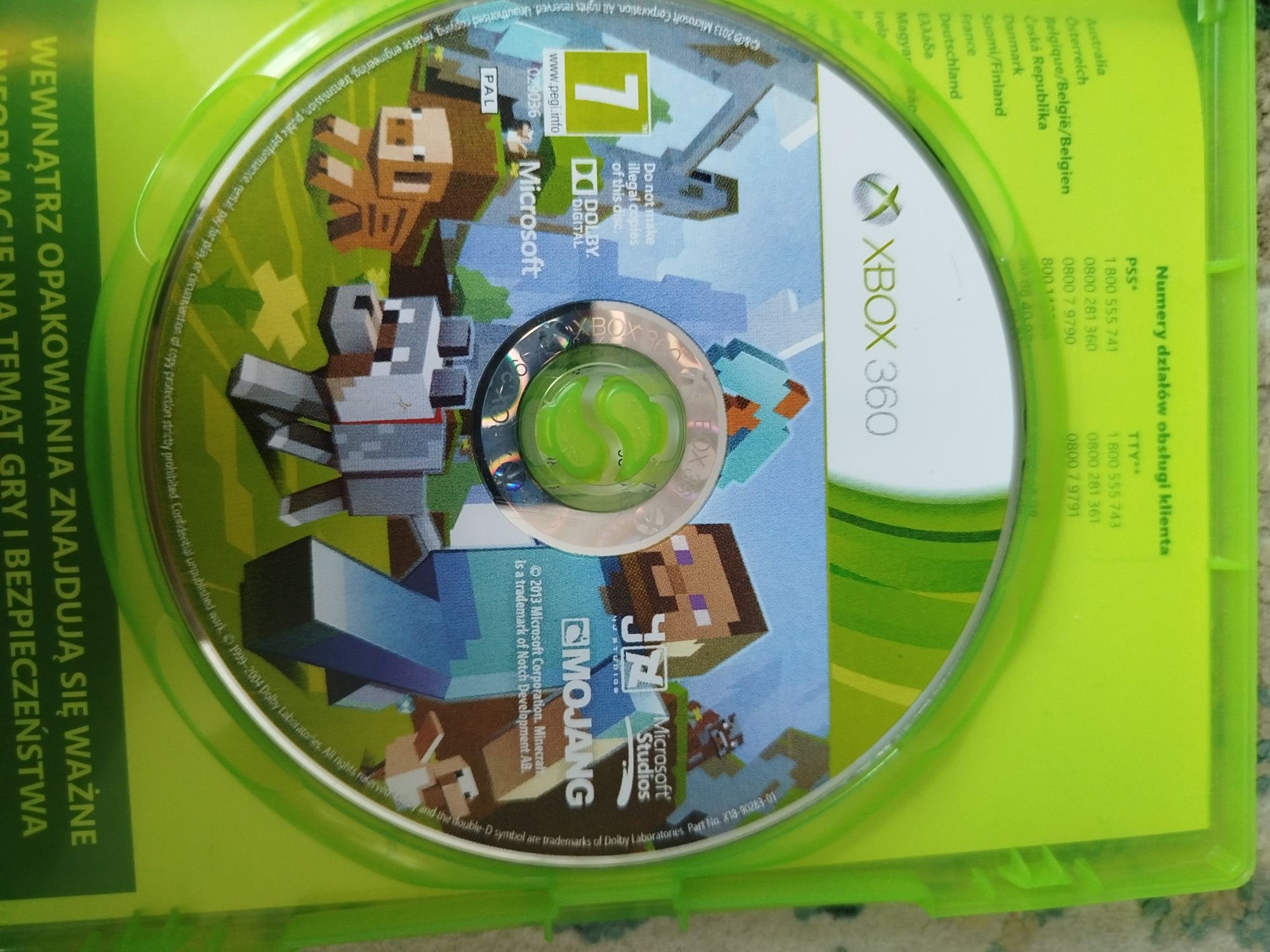 Minecraft Xbox 360