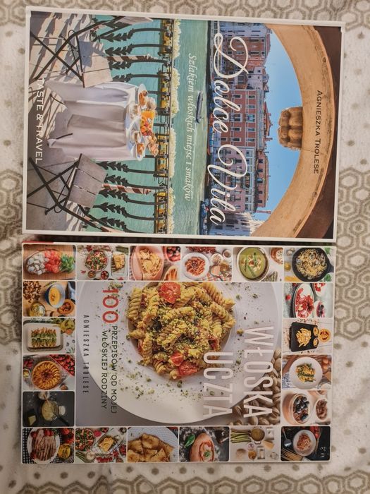 Książki kucharskie wloskie A.Trolesa