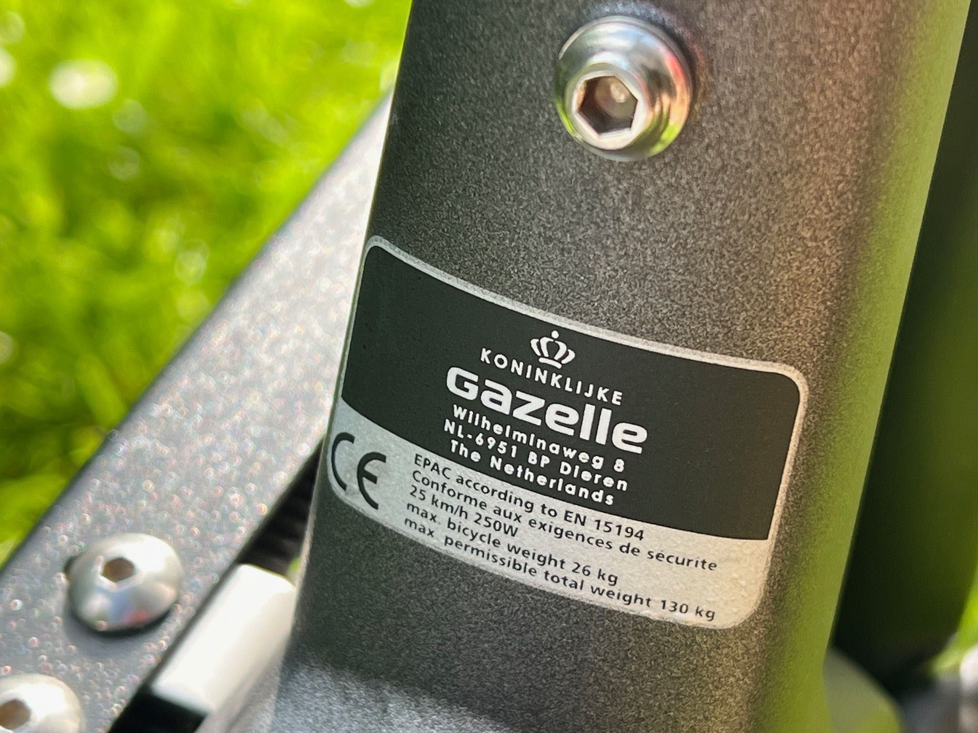 GAZELLE Performance Line C8 500Wh D53 pasek napędowy 2022