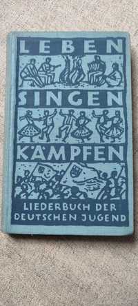 Śpiewnik niem. Leben singen kämpfen Liederbuch der deutschen Jugend