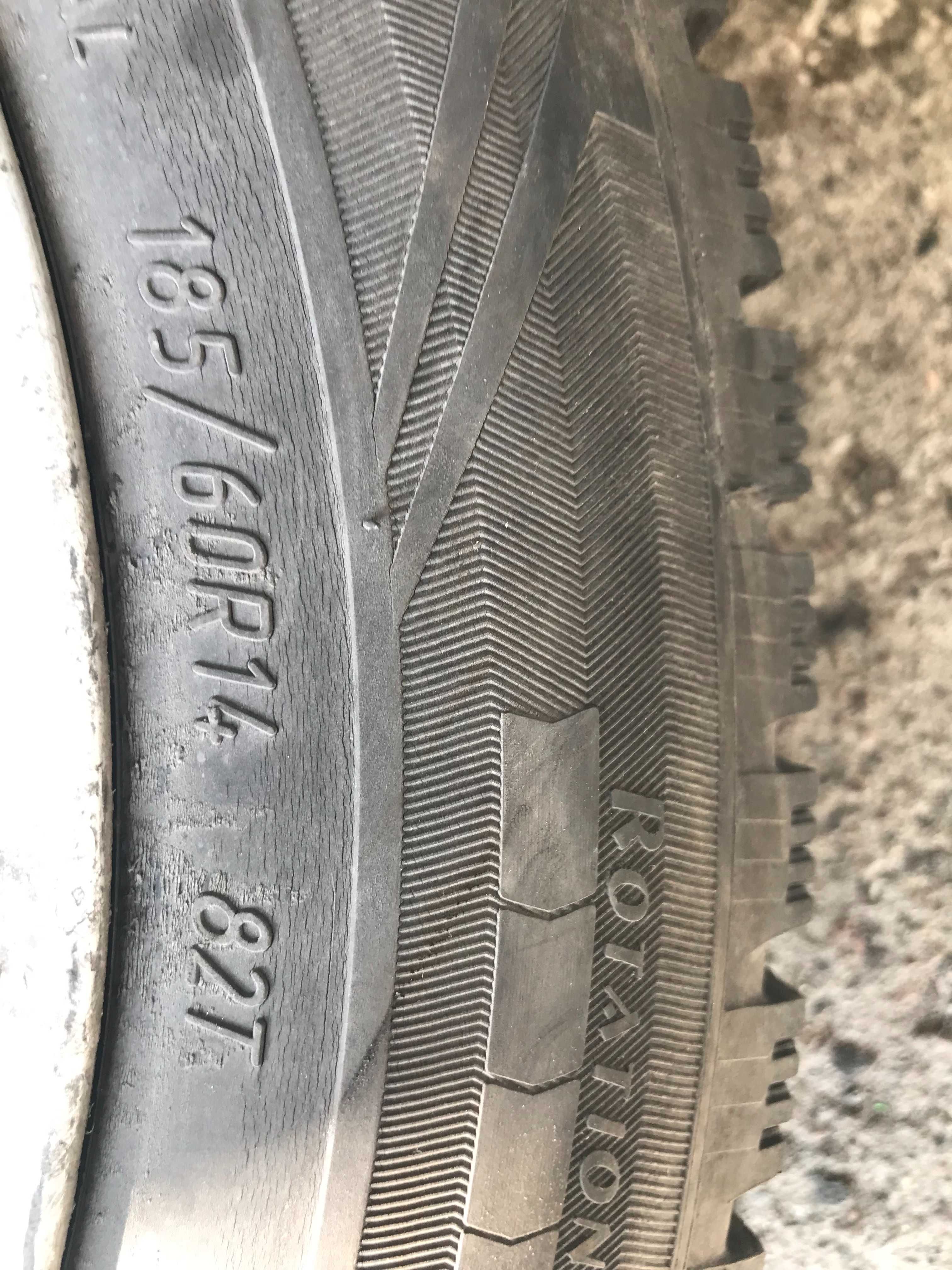 продам диски R14 с резиной 185 /60