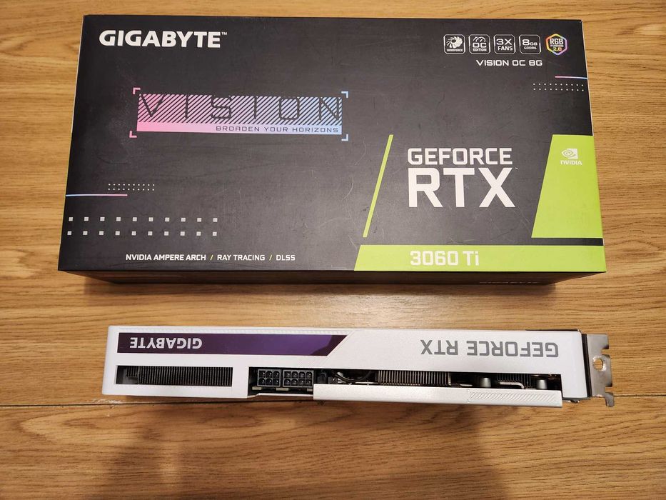Продам Gigabyte RTX 3060 TI 8 GB Vision OC rev 2.0