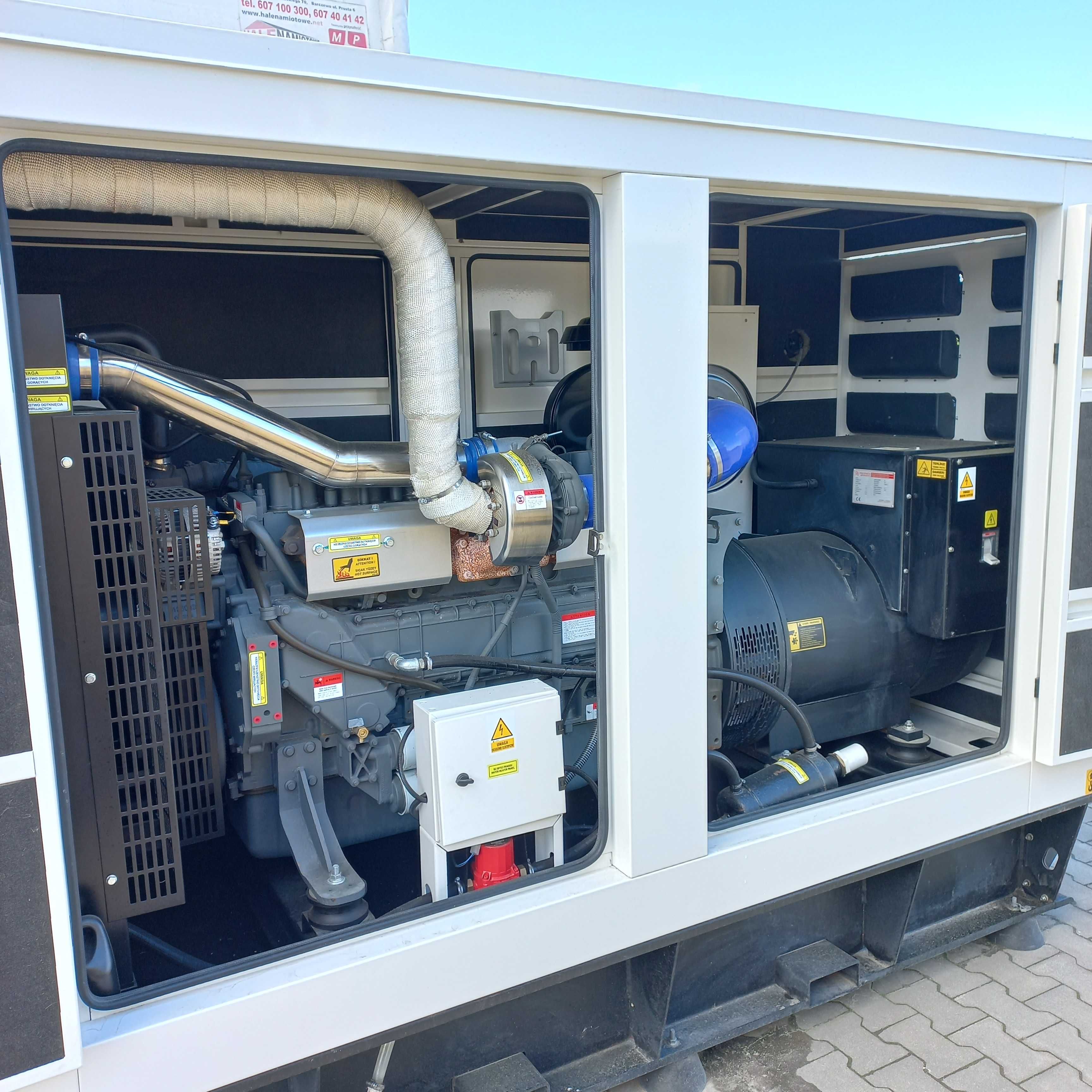 Agregat prądotwórczy 330 kVA / 264 kW diesel electronic SILCO Gdańsk