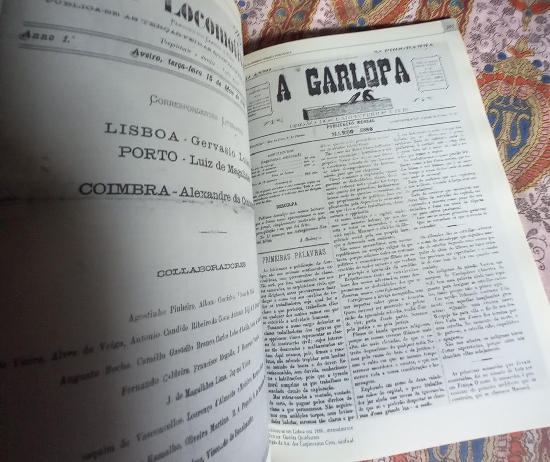 Antologia de Imprensa Operária Portuguesa 1837 a 1936