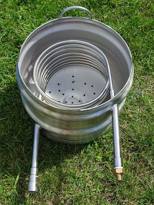 Podgrzewacz wody do basenu basen jacuzzi piecyk piec do wody na drewno