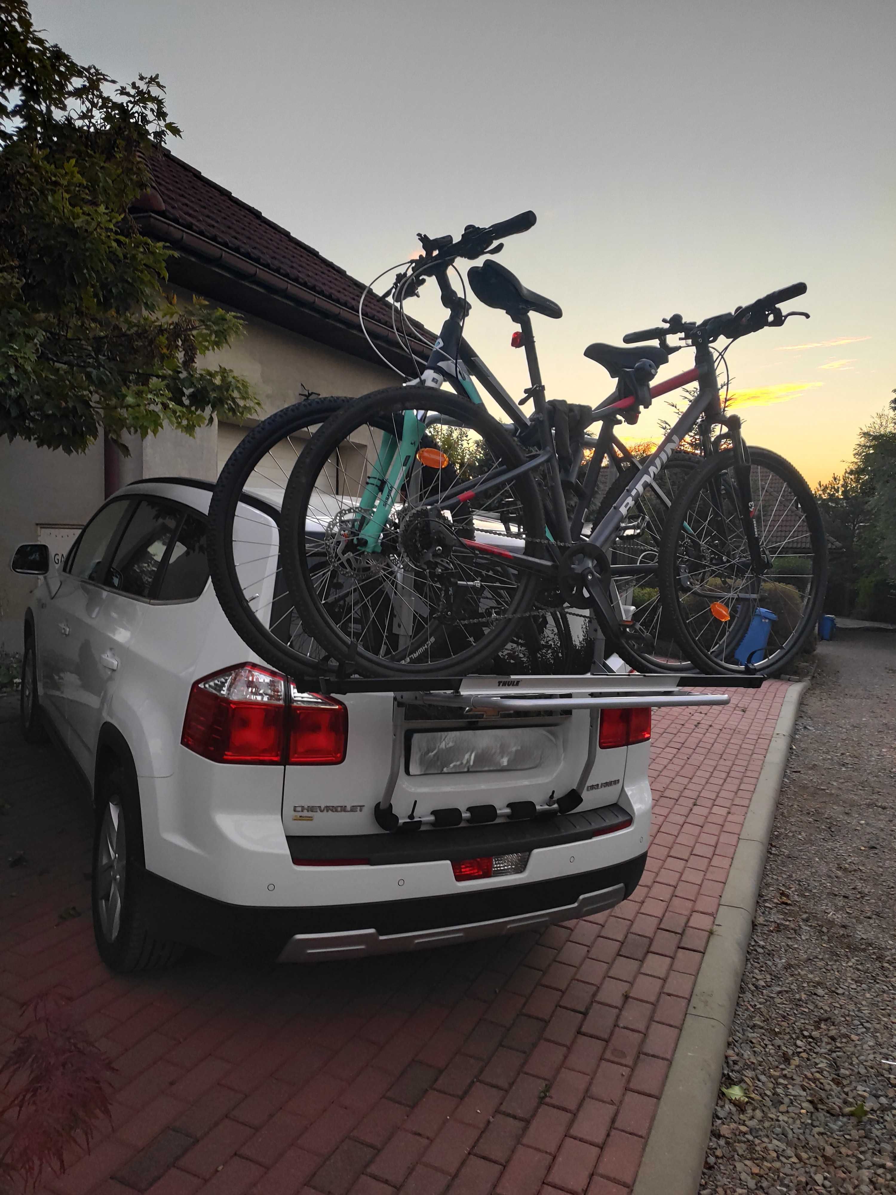 Thule Backpac 973 + adapter 973-16 – bagażnik na 2 rowery, na klapę