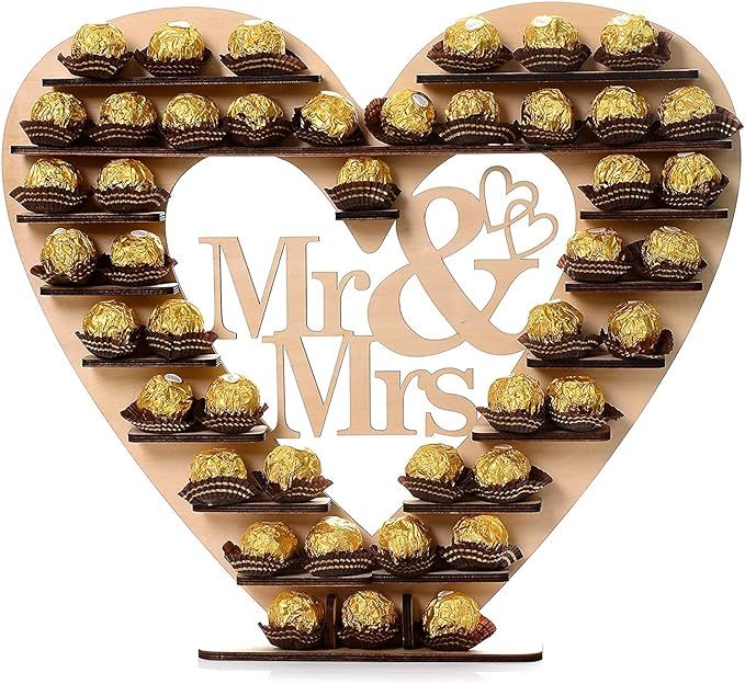 mr & mrs" ferrero rocher  stojak idealny na imprezy