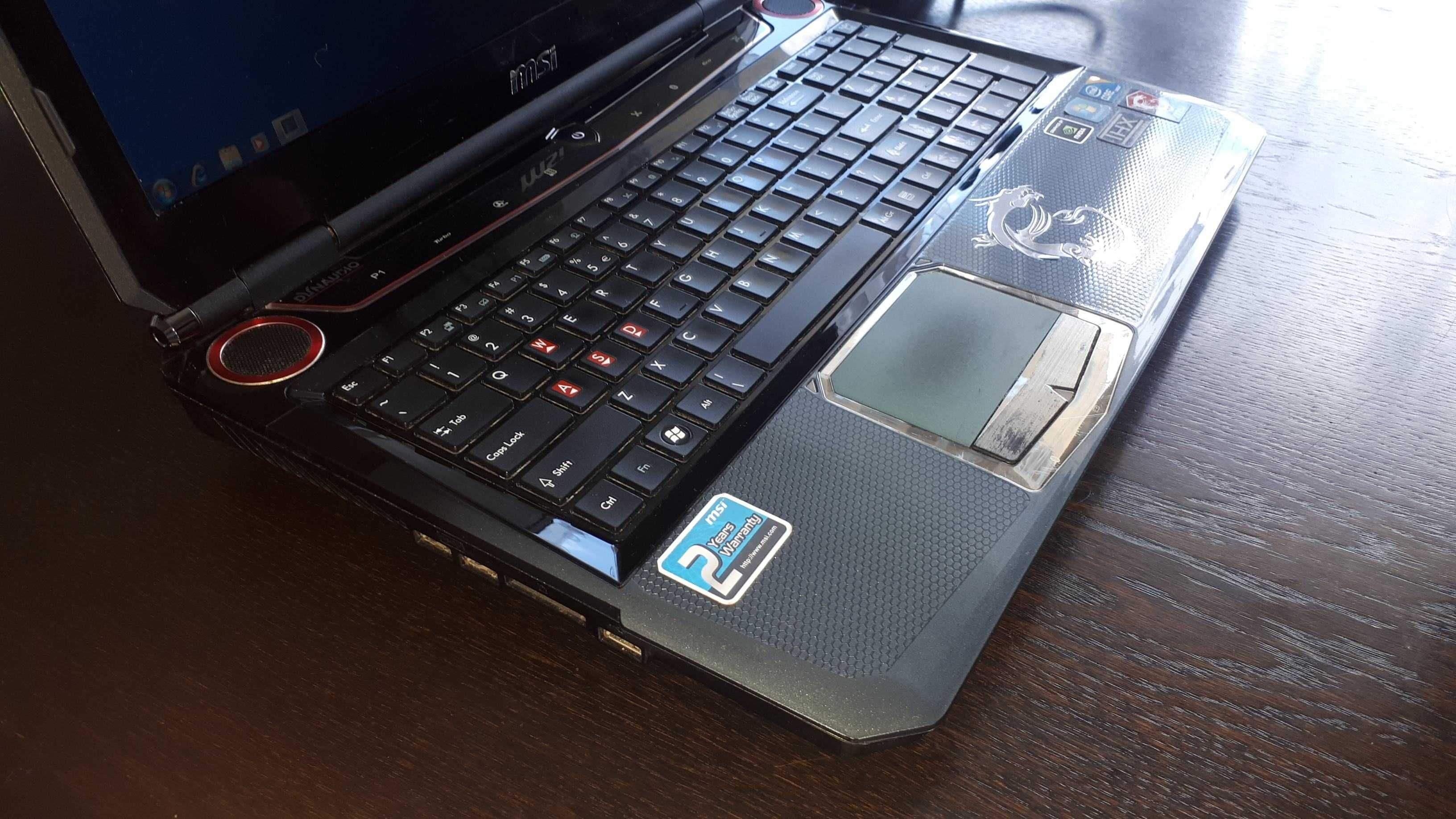Laptop gemingowy MSI GT683DX i5 /Nvidia 4Gb 256 Bit/ SSD+HDD/Win