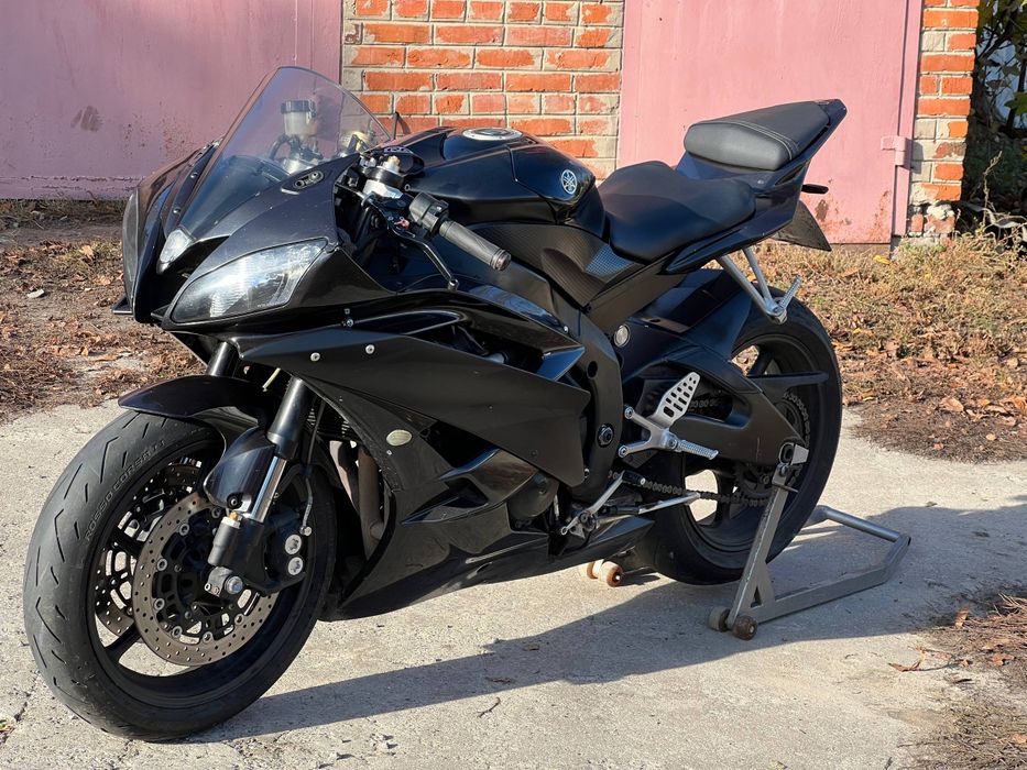 Yamaha r6 2007 рік (на чіпі) 145 кінських сил