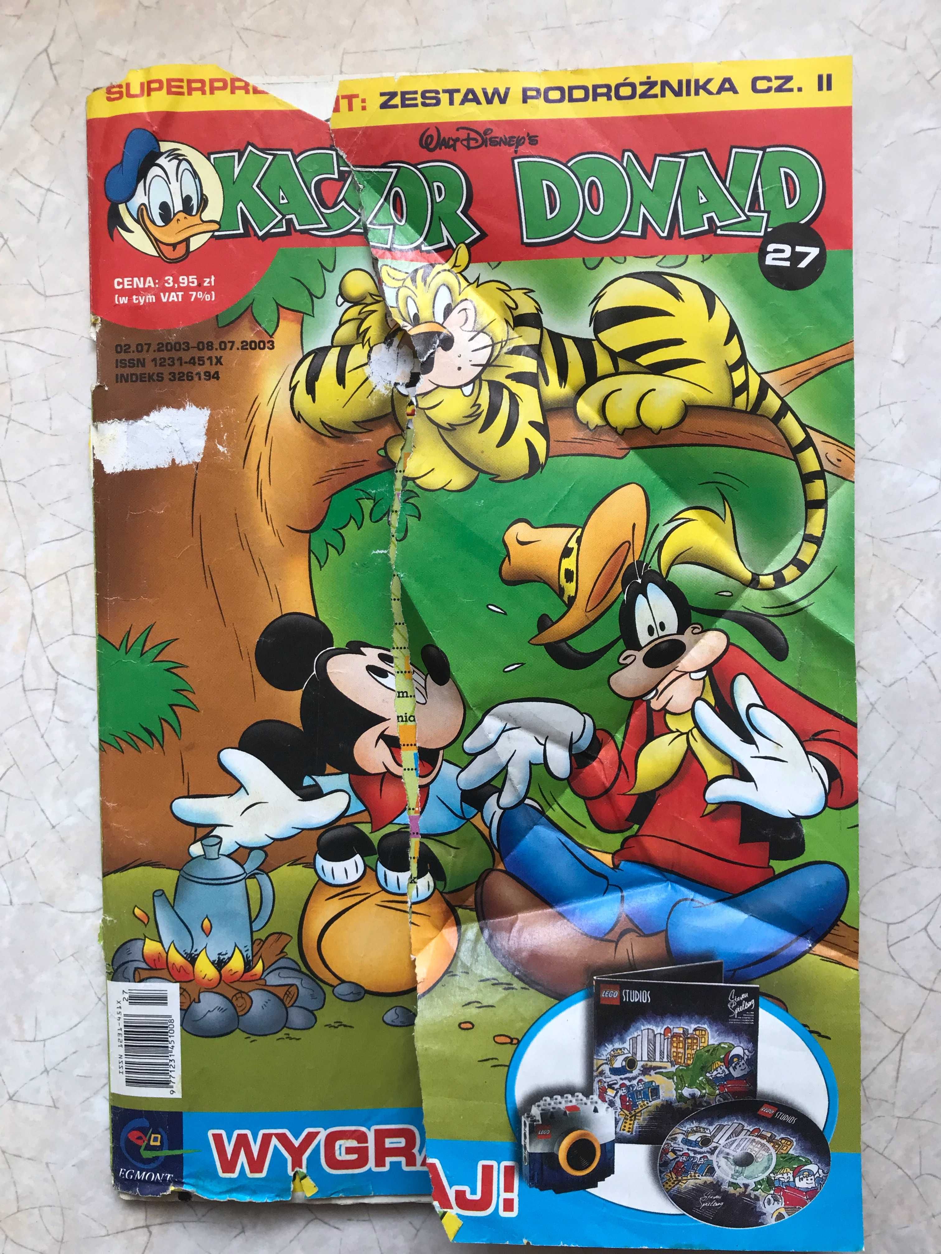 Czasopismo, komiks Kaczor Donald - zeszyt 27/2003