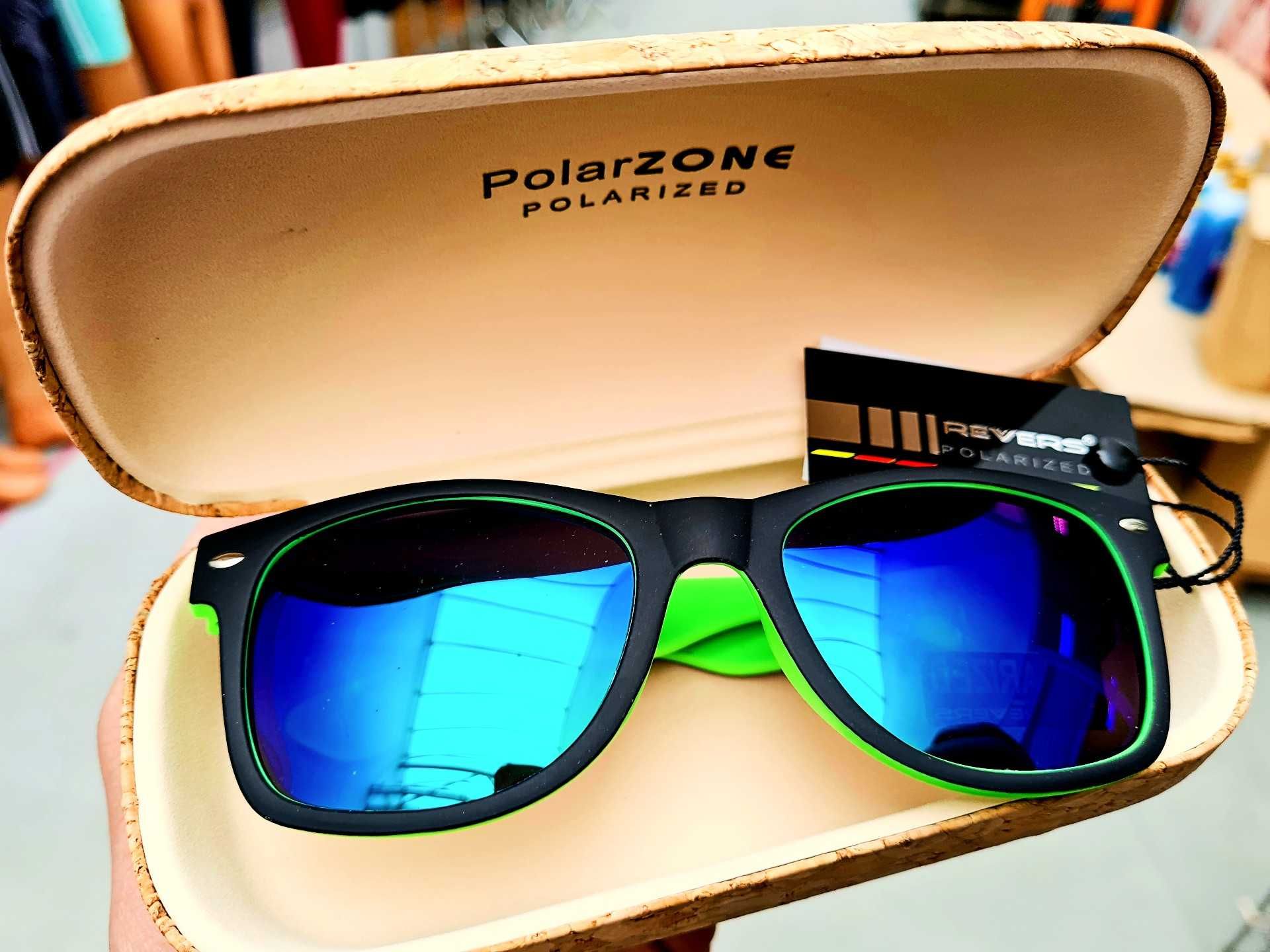 Revers: Polaryzacyjne okulary przeciwsłoneczne w konturowych kolorach