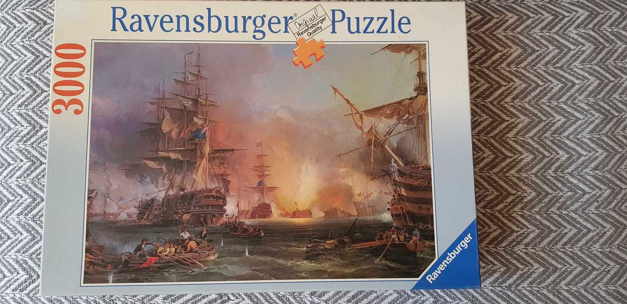 Puzzle Ravensburger Bombardowanie Algieru 3000