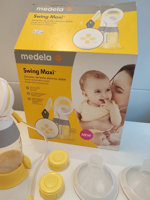 Extrator de leite elétrico duplo Medela - Como novo!