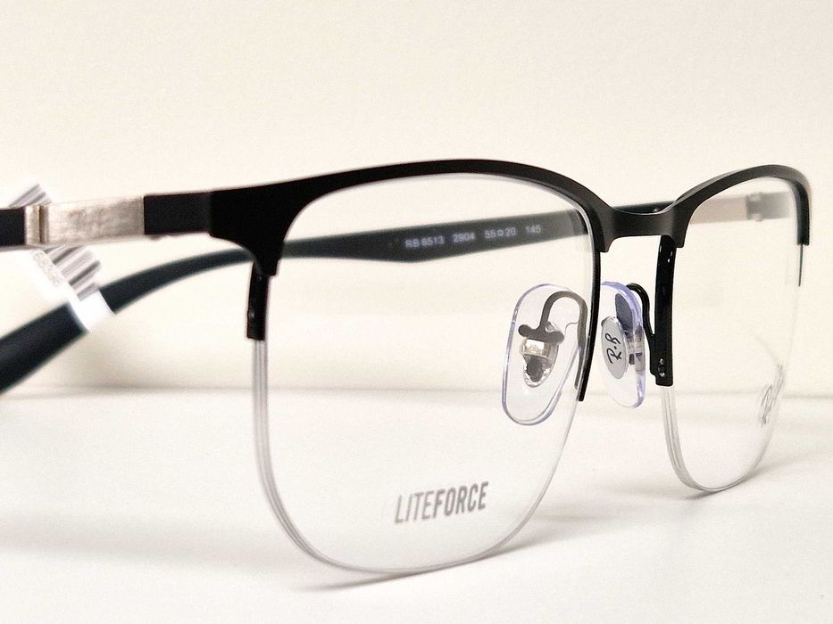 Oprawki korekcyjne Ray-Ban Liteforce RX2904 Czarne Matowe Unisex