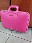 Teczka na laptop rozowa