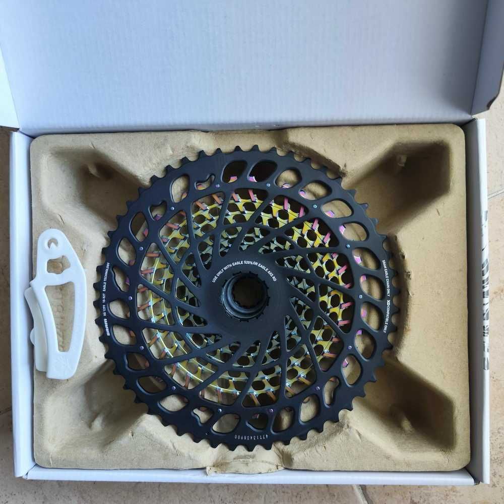 Cassete SRAM XX1 CS-XG-1299 Eagle de 12-S 10-52T Rainbow - Novo