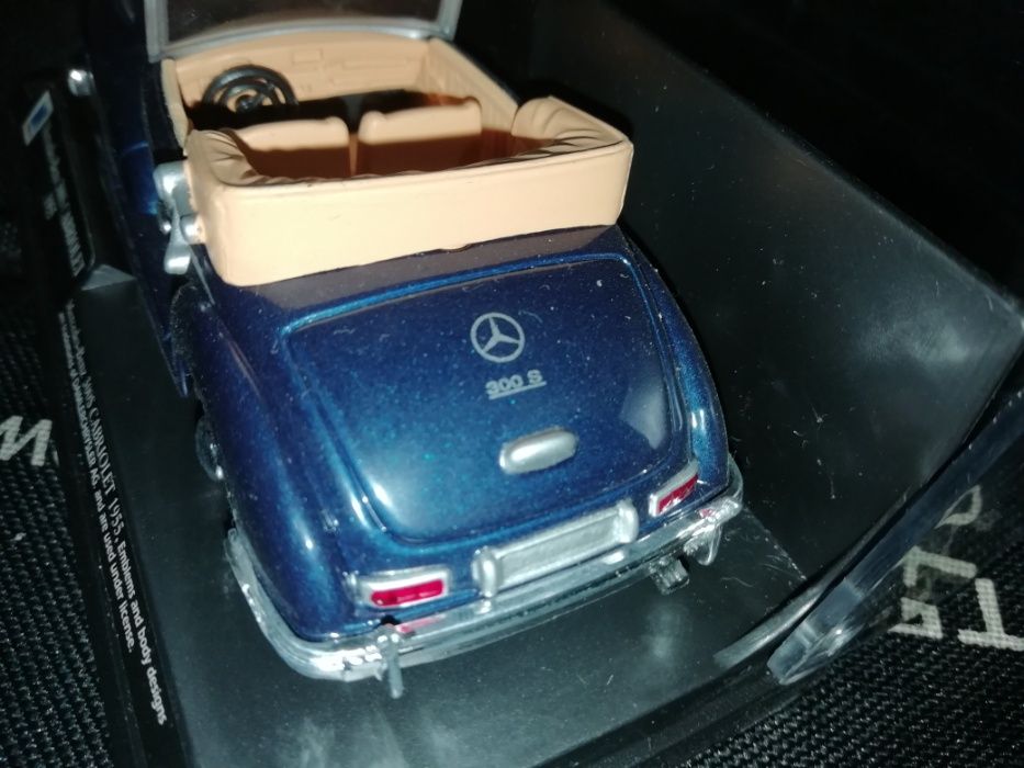 Miniatura antiga MERCEDES BENZ 300 S Cabriolet - 1955