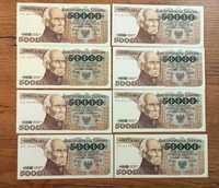 Banknot PRL 50000 zł 1989 AC st.1 UNC