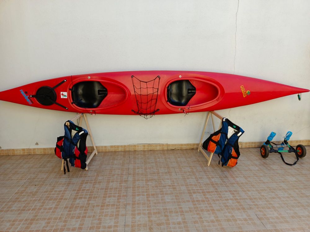 Kayak rigido 2 lugares