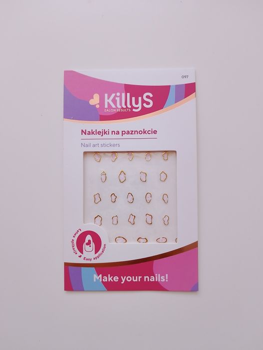 naklejki do zdobienia paznokci KillyS Salon Results o numerze 097