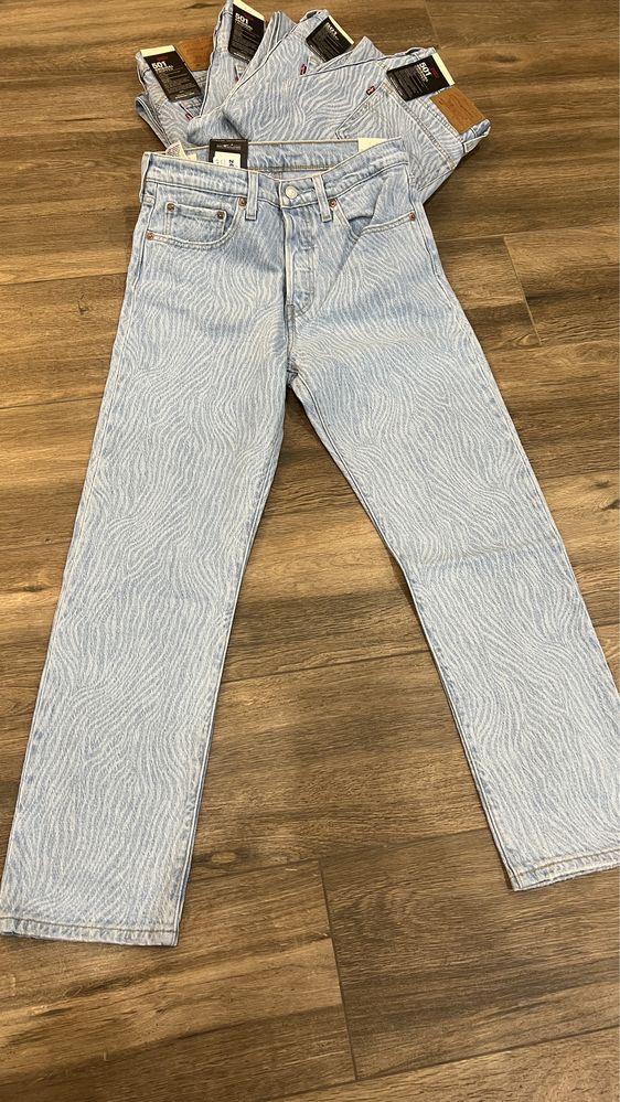 Жіночі джинси Levi’s 501 Blue W25/28,W26/26,W26/28