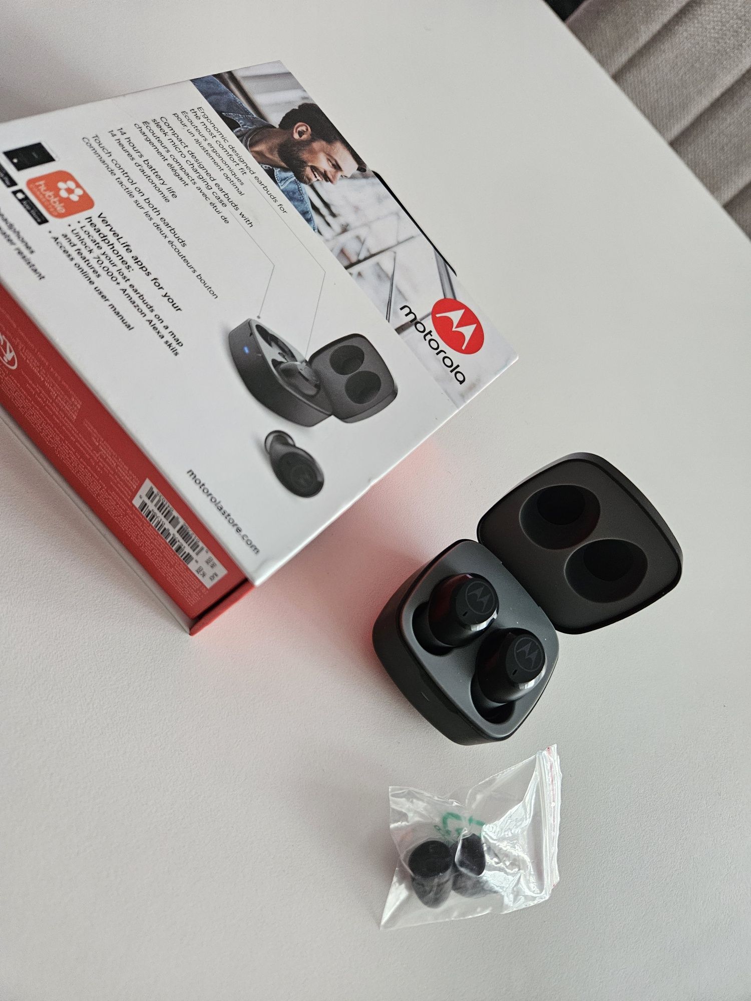 Motorola słuchawki douszne stan idealny