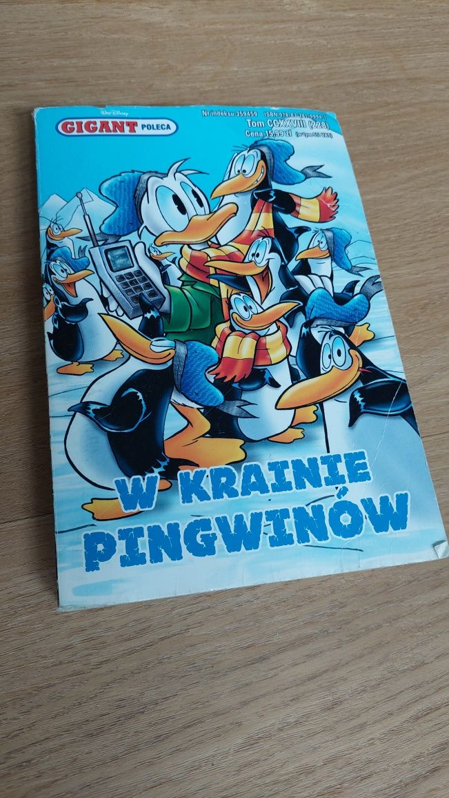 Komiks Kaczor Donald ,,W krainie Pingwinuch"
