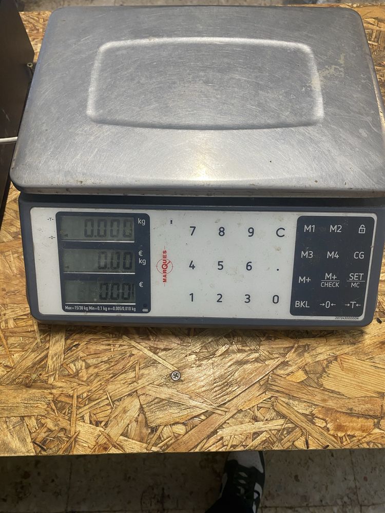 Máquina Registadora, Balança e Inpressora Marques
