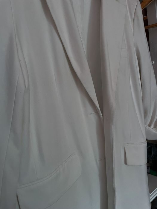 Blazer Branco L - Bershka