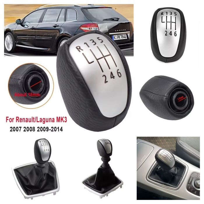 Manete RENAULT alavanca punho mudança Clio Megane Captur Laguna Kangoo