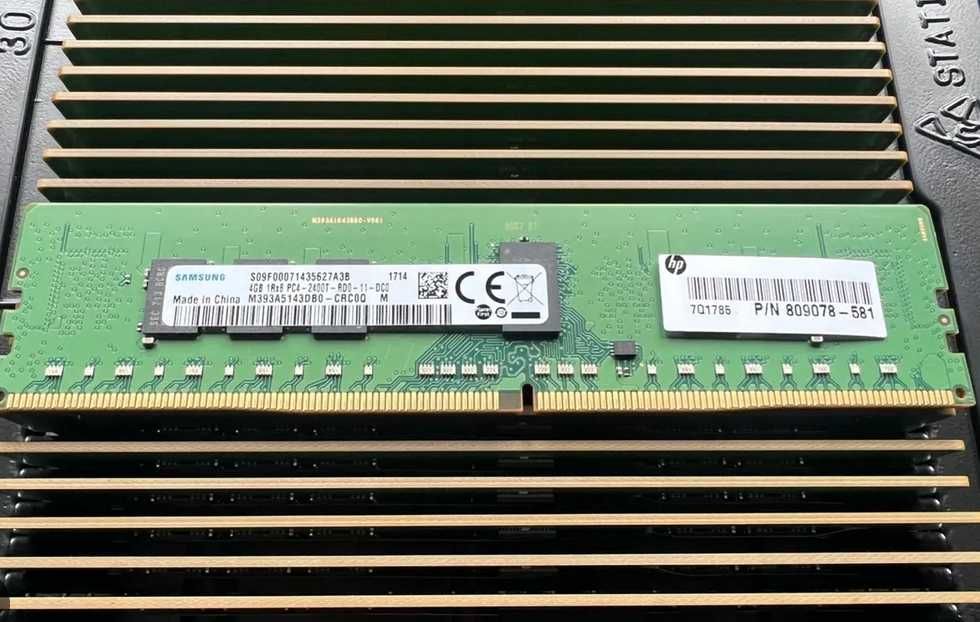 Серверная DDR4 Samsung (x99) 4gb (4гб) pc4-2400 rdimm ecc reg