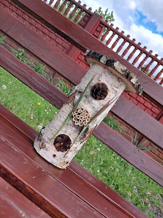 Insekt - domek hotel dla owadów !