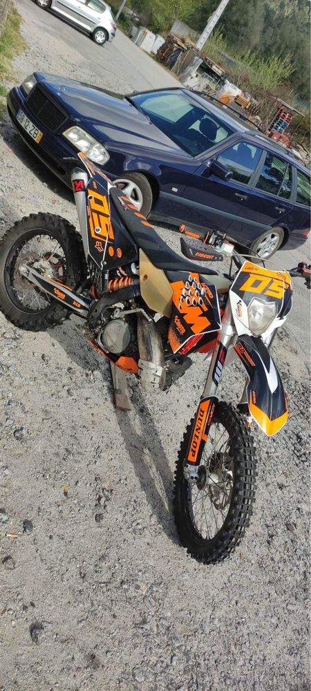 Ktm exc 250 2tempos Matriculada