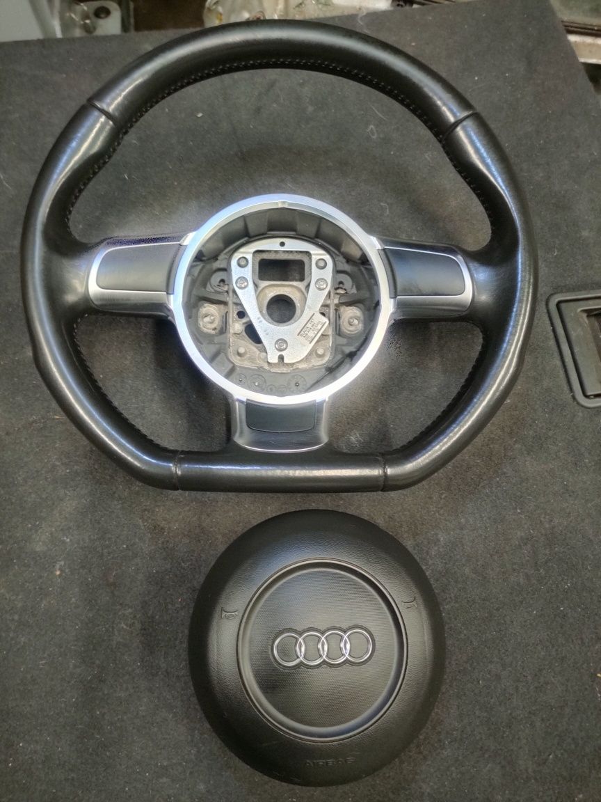 Audi A3 8P A4 B6 B7 A6 C6 kierownica Sline S-line ścięta