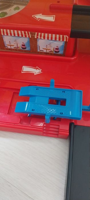 Pista de Carros 3 Níveis – Parque de Estacionamento e Lavagem