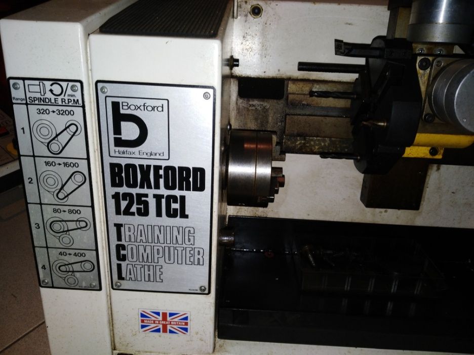 Torno CNC Boxford TCL125