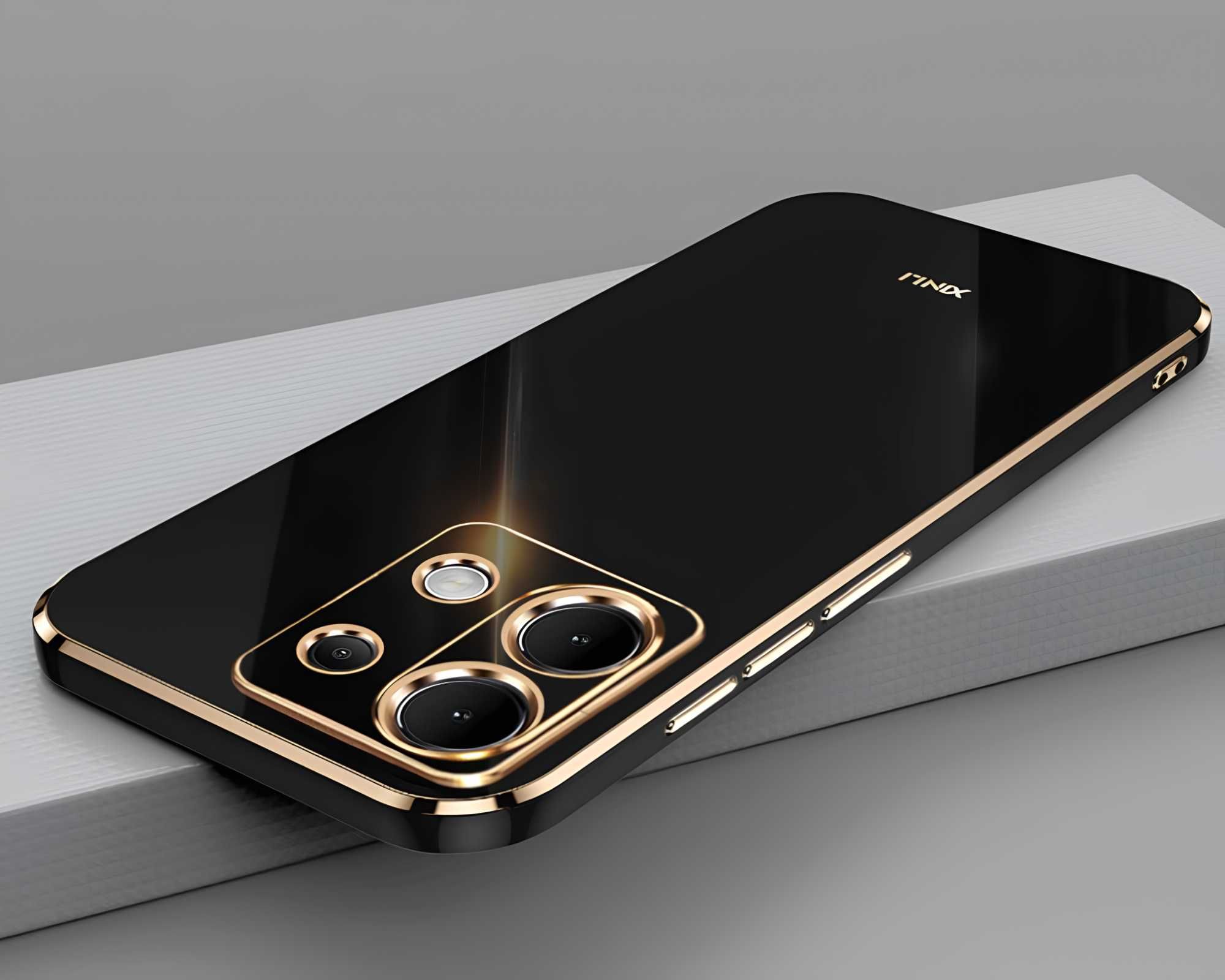 Czarne etui case XIAOMI POCO X6 PRO plecki do telefonu