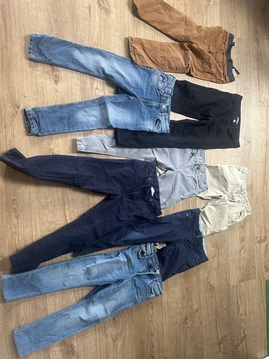 Spodnie dlugie 128 hm okaido 8 szt