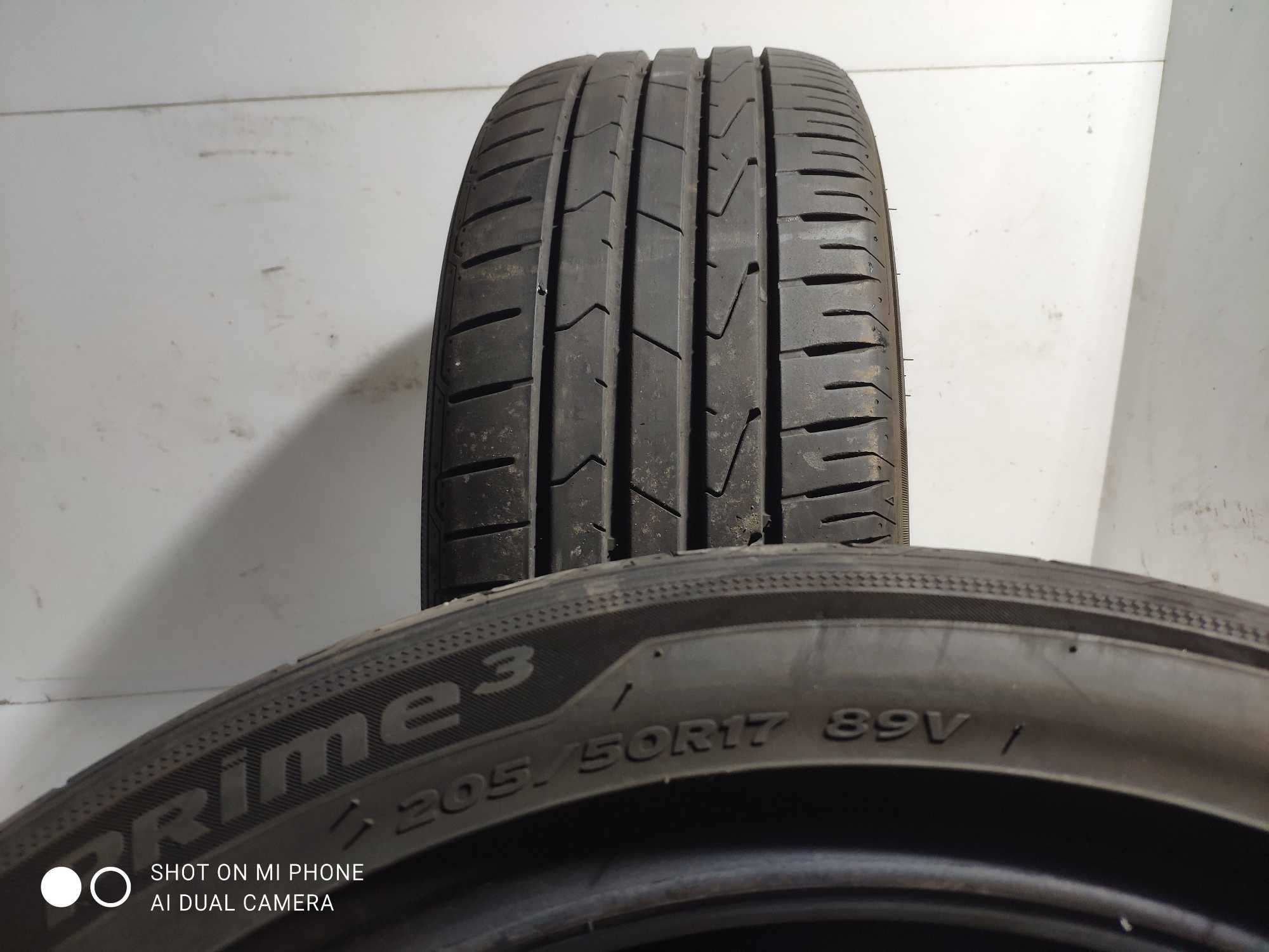 Opona Opony 205/50R17 89V HANKOOK Ventus Prime3 komplet para 2szt letn