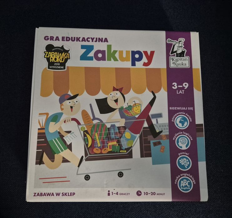 Zakupy kapitan nauka gra edukacyjna