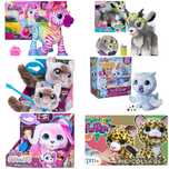 Ориг zebra furreal коза owl leopard goat cat kitty dog кот зебра hasbr