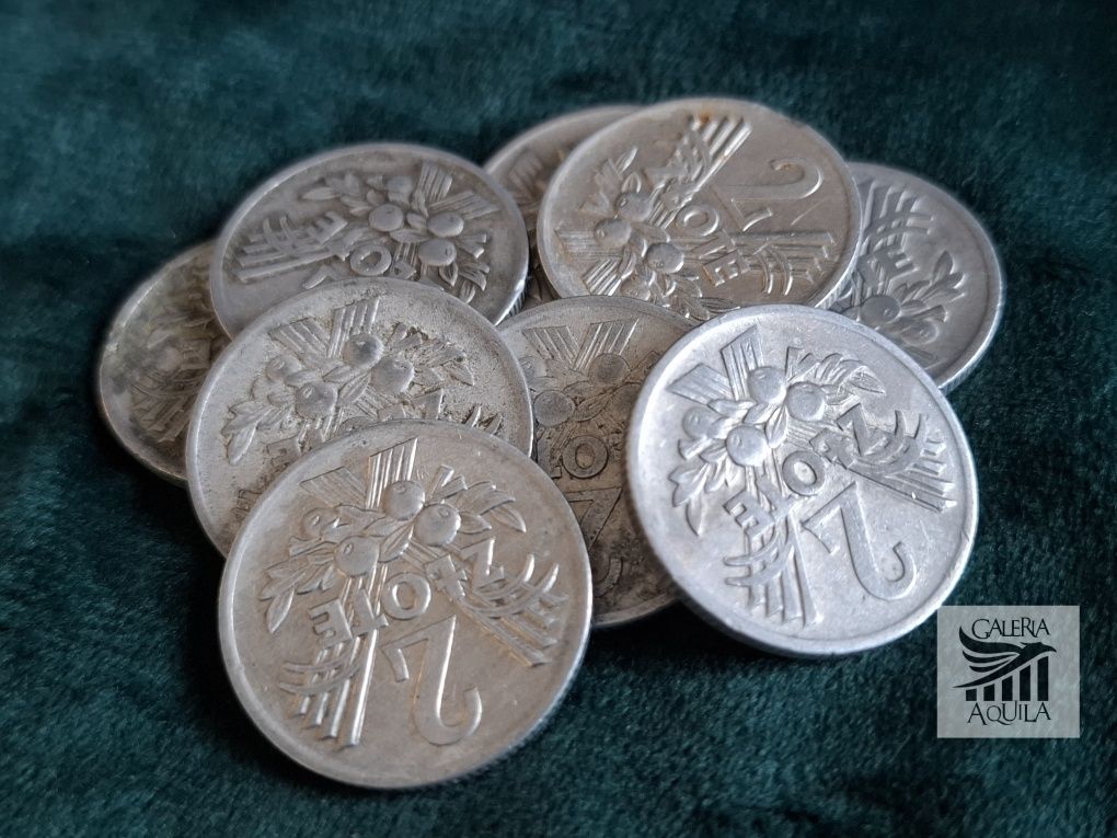 2 zł z 1958 roku "Jagody" cena za sztukę