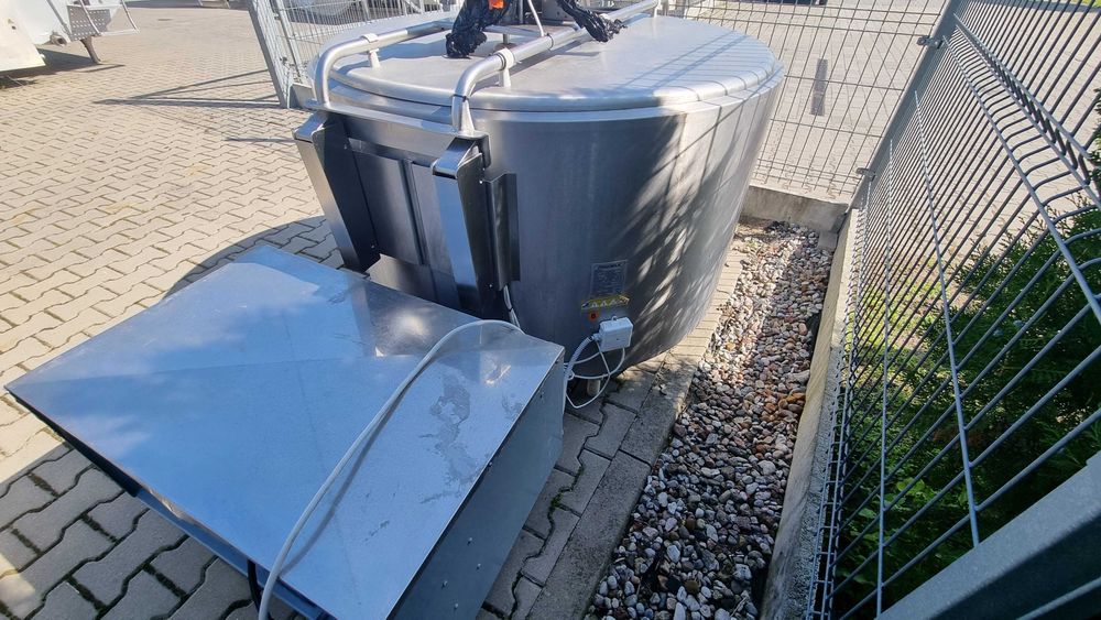 Schładzalnik zbiornik okrągły chłodnia do mleka 800 Litrów GWARANCJA