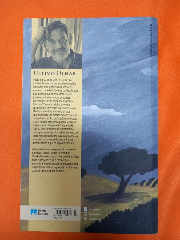 Livro "Último Olhar" de Miguel Sousa Tavares