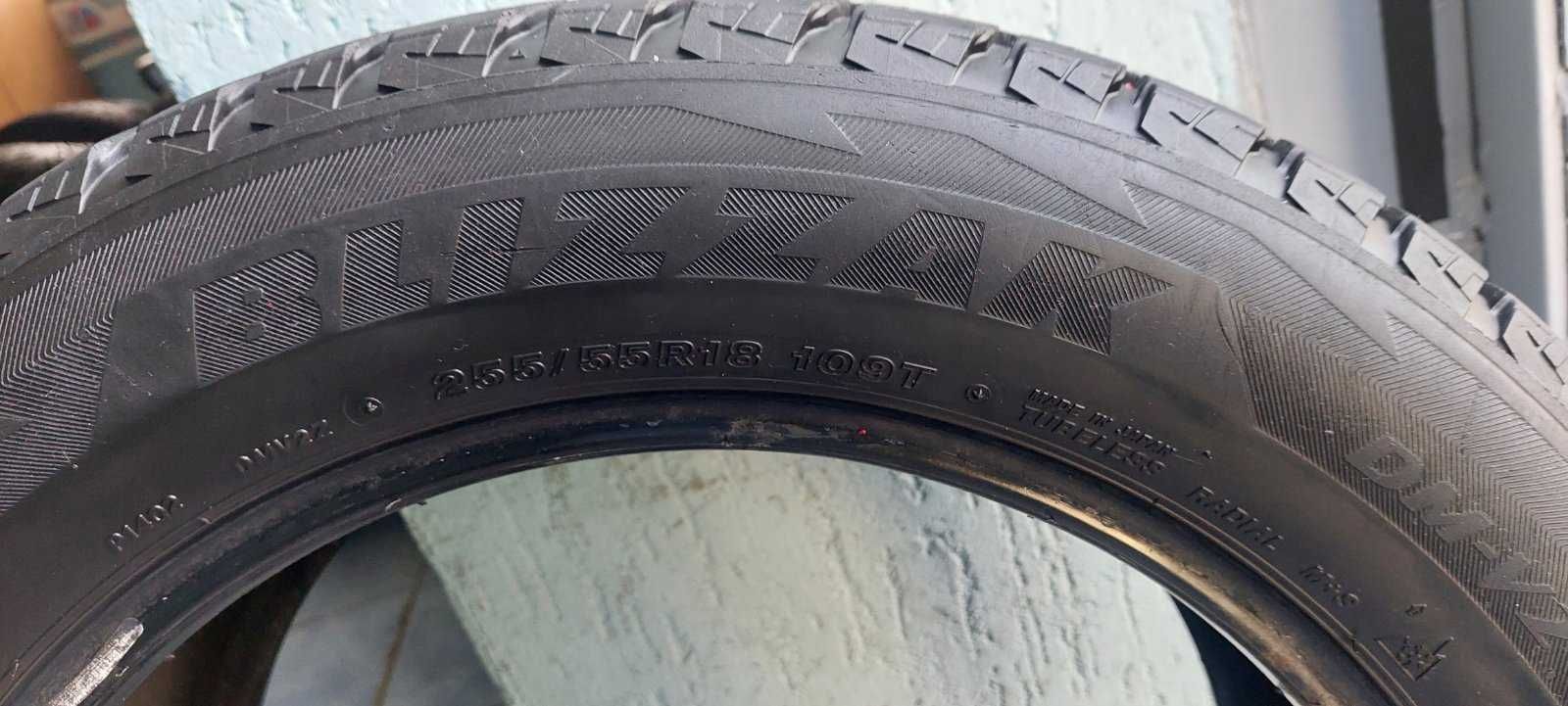 Зима 255 55 18 109T Bridgestone Blizzak DM-V2 M+S Made in Japan